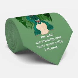 Gravata Engraçado Dragon