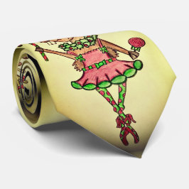 Gravata Engraçado Reindeer Brincadeira de Natal dos Homens