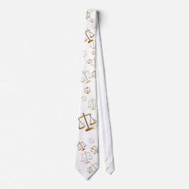 Gravata Escalas dispersadas do advogado de justiça |