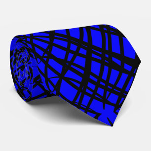Gravata Escrivora Simples   Inclinação Espelho   Azul  