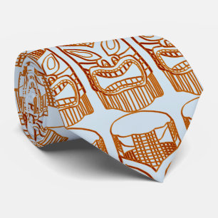 Gravata Escultura cinzelada Thunder_Cove de Tiki