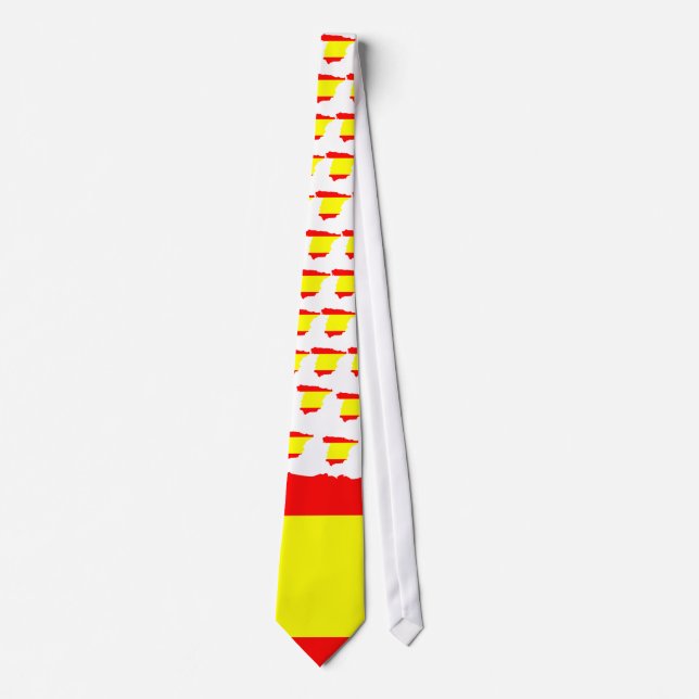 Gravata Espanha de portugal Tie (Frente)