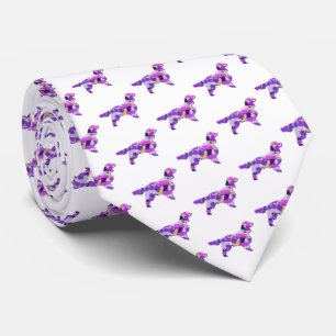 Gravata Espinger Spaniel Dog Silhouette White