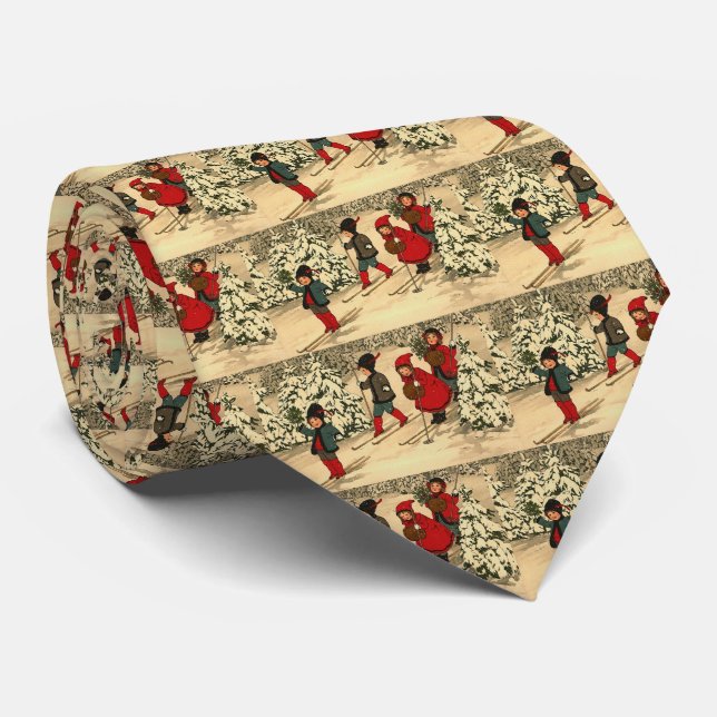 Gravata Esqui de inverno (Rolled)