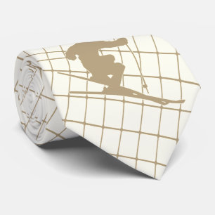 Gravata Esquiador de Neve no Coletor de Tan