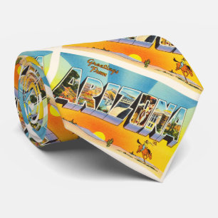 Gravata Estado de lembrança velha das viagens vintage da
