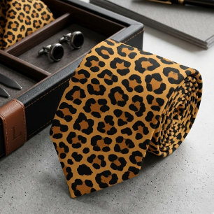 Gravata Estampa de leopardo / guepardo
