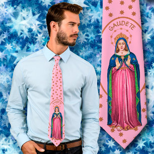 Gravata ESTE DEMASIADO "Gaudete Angled Stars Neck"