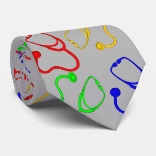 Gravata Estetoscópio em um laço