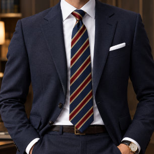 Gravata Estilo Corporativo Americano Clássico