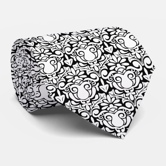 Gravata Estilo do Damasco (Rolled)