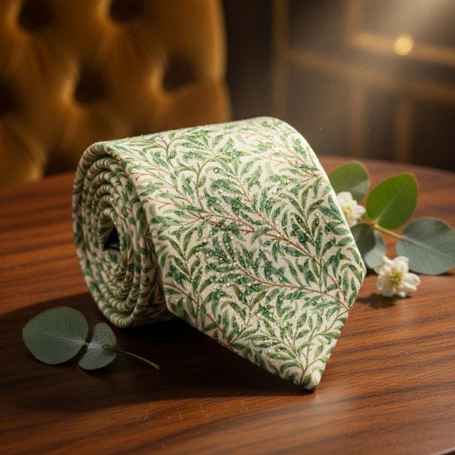 Gravata Estilo Floral de William Morris (Criador carregado)