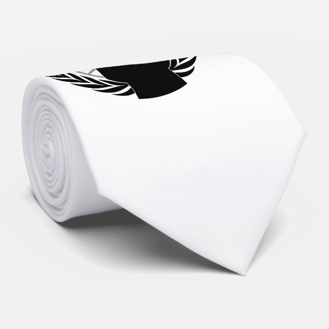 Gravata Estilo legal de Logótipo Anônimo (Rolled)