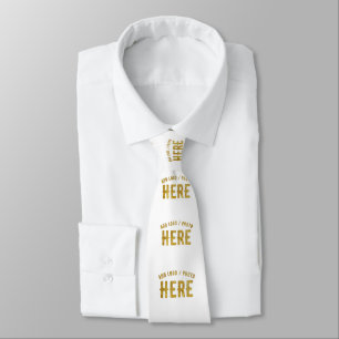 GRAVATA ESTILO MODERNO PERSONALIZÁVEL BRANCO VERIFICADO MA