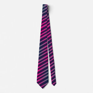 Gravata Estilo Regimental Vibrante