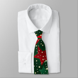 Gravata Estrela de Natal Divertida