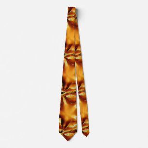 Gravata Estrela Dourado de cobre chique elegante do Natal