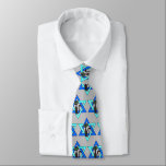 Gravata Estrelas de Gato Judaico Bonitas<br><div class="desc">Ofertas e Roupa personalizados do tema judaico tradicional e moderno</div>