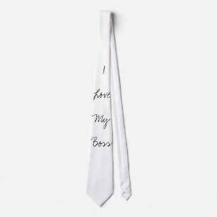 Gravata Eu amo meu chefe