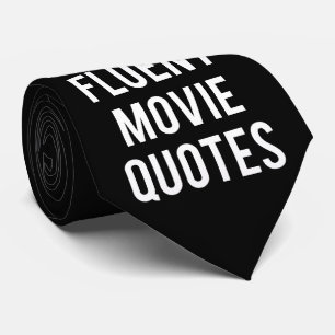 Gravata Eu falo citações fluentes do filme