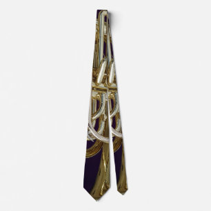 Gravata Euphonium de latão de ouro