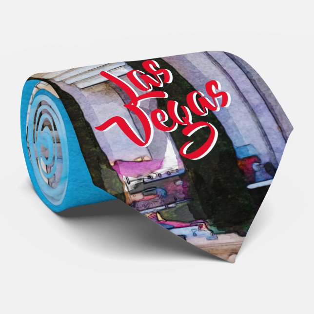 Gravata Excalibur Las Vegas Neck Tie (Rolled)