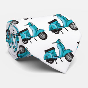 Gravata Exemplo de desenho animado de motocicleta em forma
