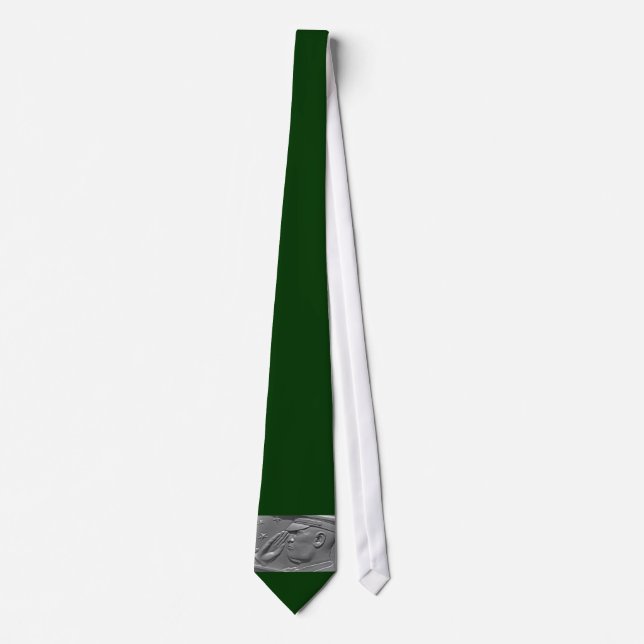 Gravata Exército Verde Saudação Militar Honra Exército Gra (Frente)