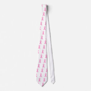 Gravata Faixa de Sensibilização Rosa