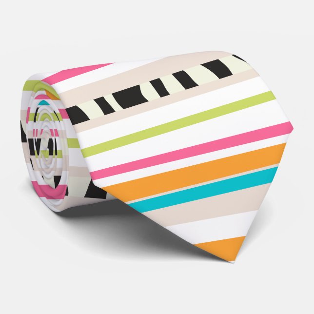 Gravata faixas ajustáveis PixDezines (Rolled)