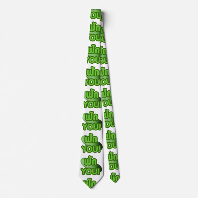 Gravata FAK YOU! ... Green Squash (Winter Melon) (Frente)
