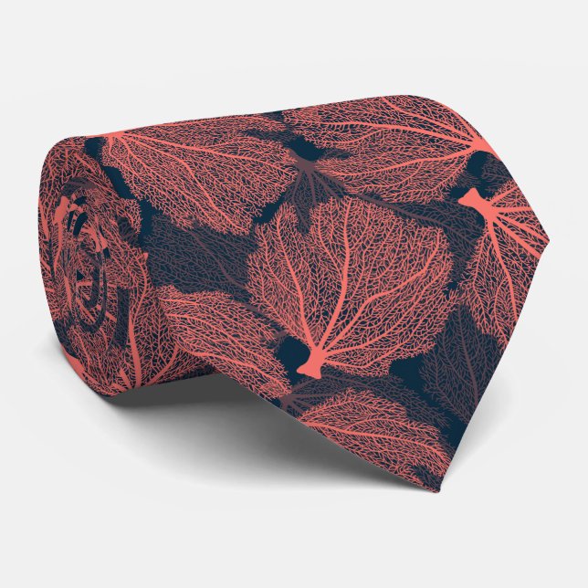 Gravata Fan living colral (Rolled)
