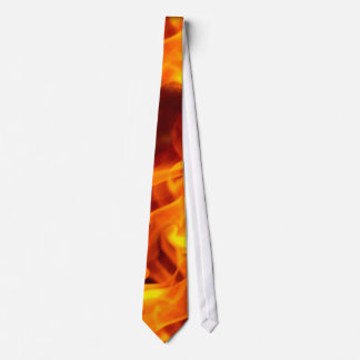 Gravata FANTASY FLAMES Queimando Tinta Quente de Moda