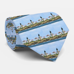 Gravata Farol de Beavertail, Rhode Island Mens Tie
