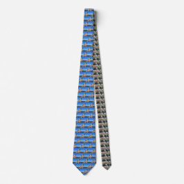 Gravata Farol de Cabeça de Bass Harbor, Maine Mens Tie