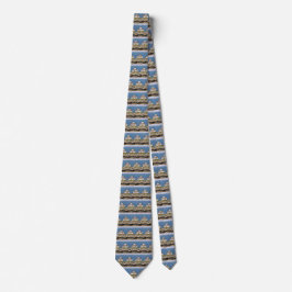 Gravata Farol de Ovo, Bar Harbor Maine Mens Tie
