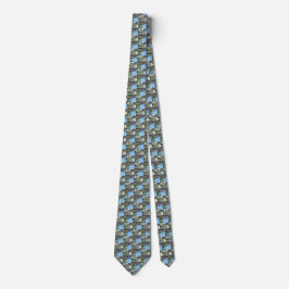 Gravata Farol de Ponto Hospital, Massachusetts Mens Tie