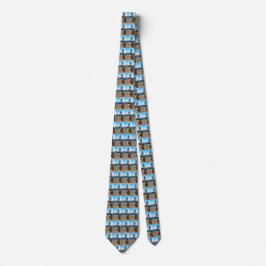 Gravata Farol de Portland Breakwater, Maine Mens Tie