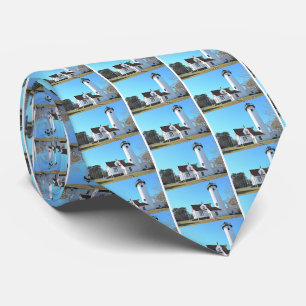 Gravata Farol de West Chop, Marthas Vineyard MÃES Mens Tie