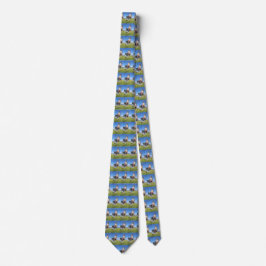 Gravata Farol de Whitehead Island, Maine Mens Tie