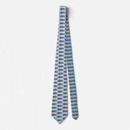 Gravata Farol Ram Island, Maine Mens Tie