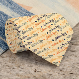 Gravata Father's Day Gift for Dad Pattern Necktie Tie