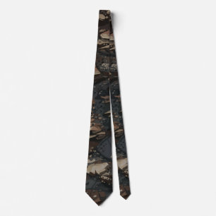 Gravata Fato Ghillie Padrão Terreno Rochoso