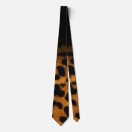 Gravata *~* Faux Lepard Cozy Olhar Pelo