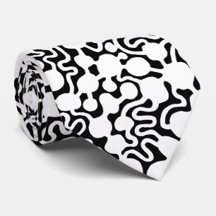 Gravata Fazenda Ant Perpétua v2 - Branco em Preto