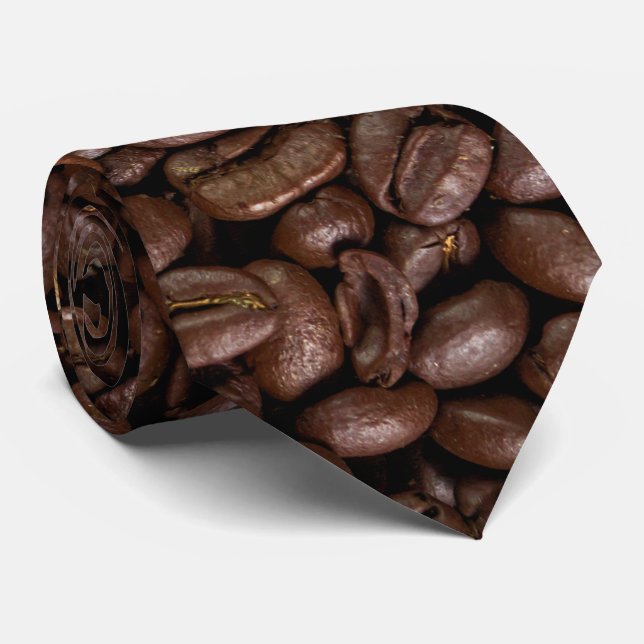 Gravata Feijões de café (Rolled)
