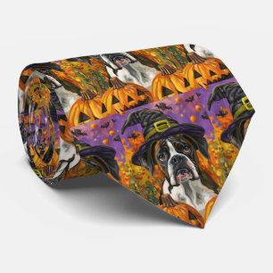 Gravata Feiticeira de Halloween e Abóbora Spooker