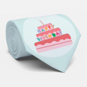 Gravata Feliz Aniversário Tie