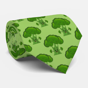 Gravata Feliz Brócolis Verde
