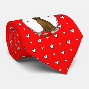 Gravata Feliz dia de os namorados Be Mine Irish Setter (ve